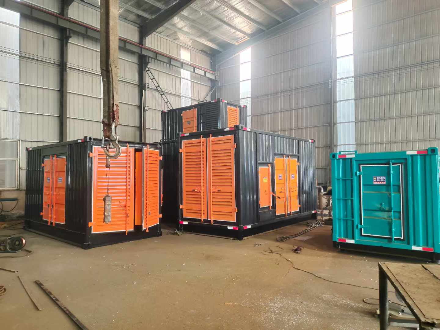 元谋500kw柴油发电机组可以带动多少功率设备？